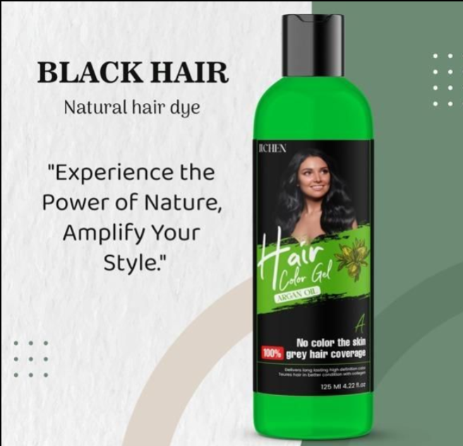 Hair Color Gel - 100% Gray Hair Coverage 125ML (Pack of 2)