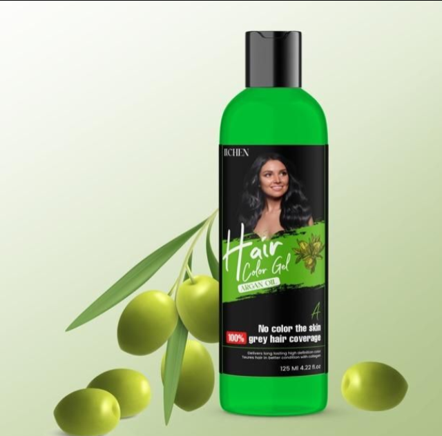 Hair Color Gel - 100% Gray Hair Coverage 125ML (Pack of 2)